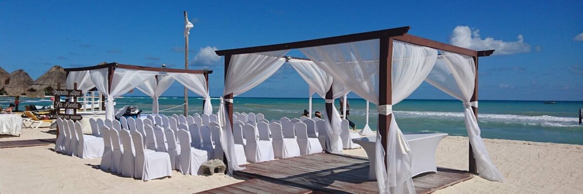 Hochzeits-Location am Strand