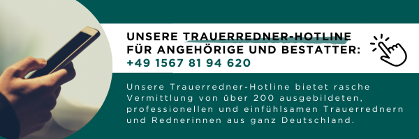 Hotline Trauerredner