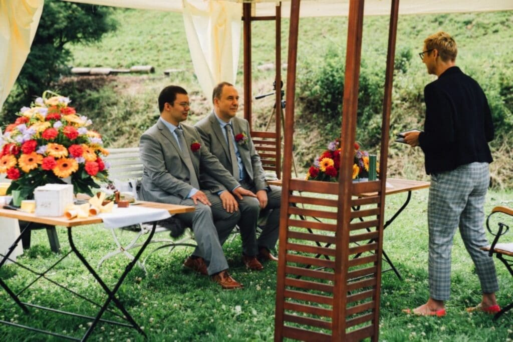 Die Freie Trauung für gleichgeschlechtliche Paare 80 Freie Trauung homosexuelles Paar 1024x683 1