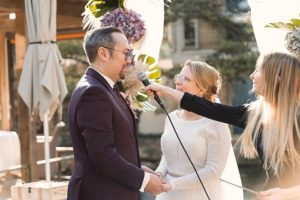 Trauredner Rostock | Hochzeitspaar gibt sich das Ja-Wort