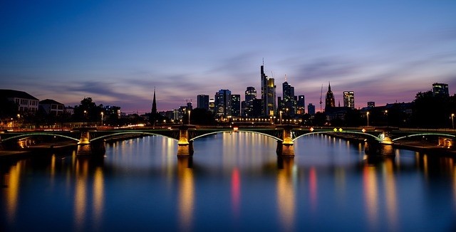 Blick auf Frankfurt