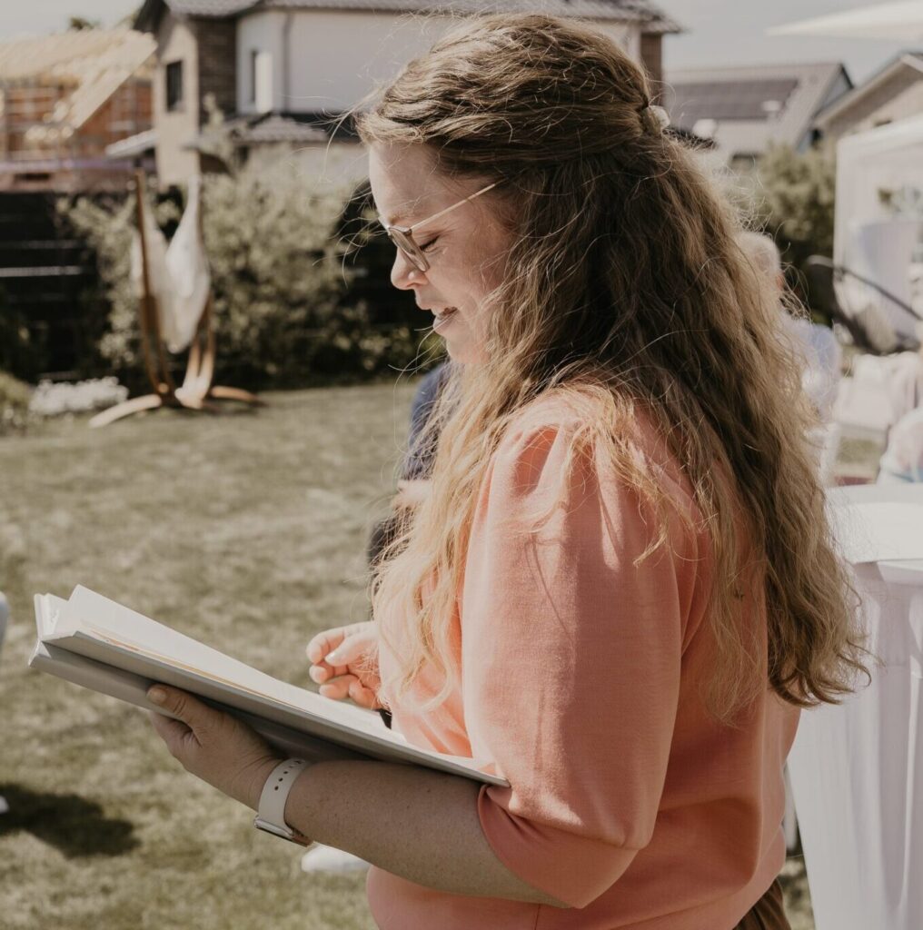 Freie Rednerin Steffi Beerbom begleitet Kinderwillkommensfest